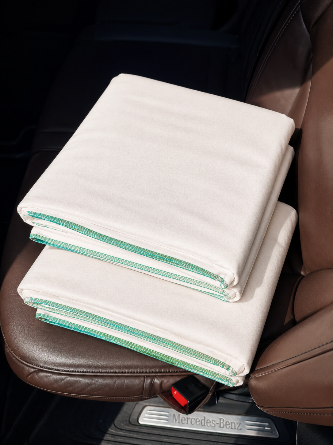 Lot de 2 housses de couette écru 220x200 cm – 70% coton